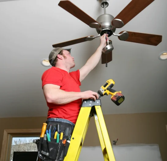 ceiling fan installation 1