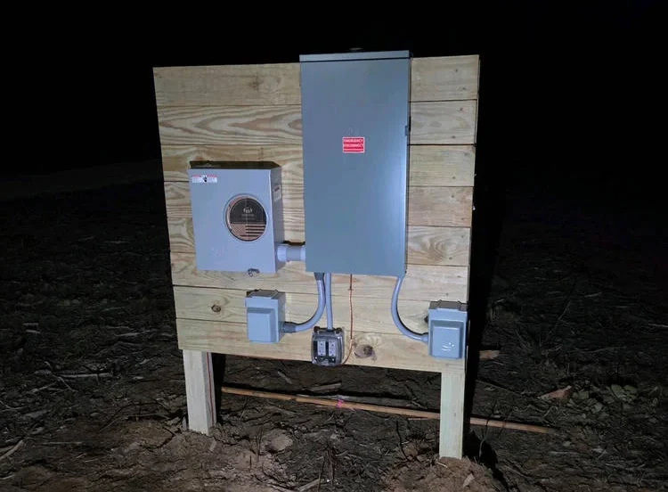 RV Site Electrical Installation White Cloud MI